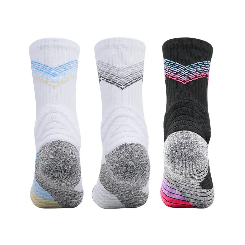 3 Pack Men's Sports Dry Socks Thick Socks Towelling Sole