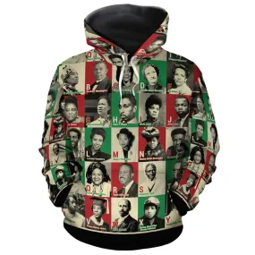 A To Z Of Black Heroes All-over Hoodie