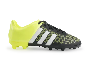 adidas Kids ACE 15.3 FG/AG Black/Night Metallic/Solar Yellow