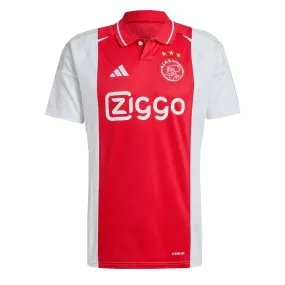 adidas Men's Ajax 2024/25 Home Jersey Red/White