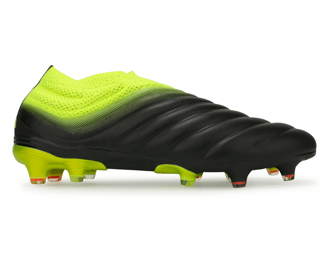 adidas Men's Copa 19  FG Core Black/Solar Yellow