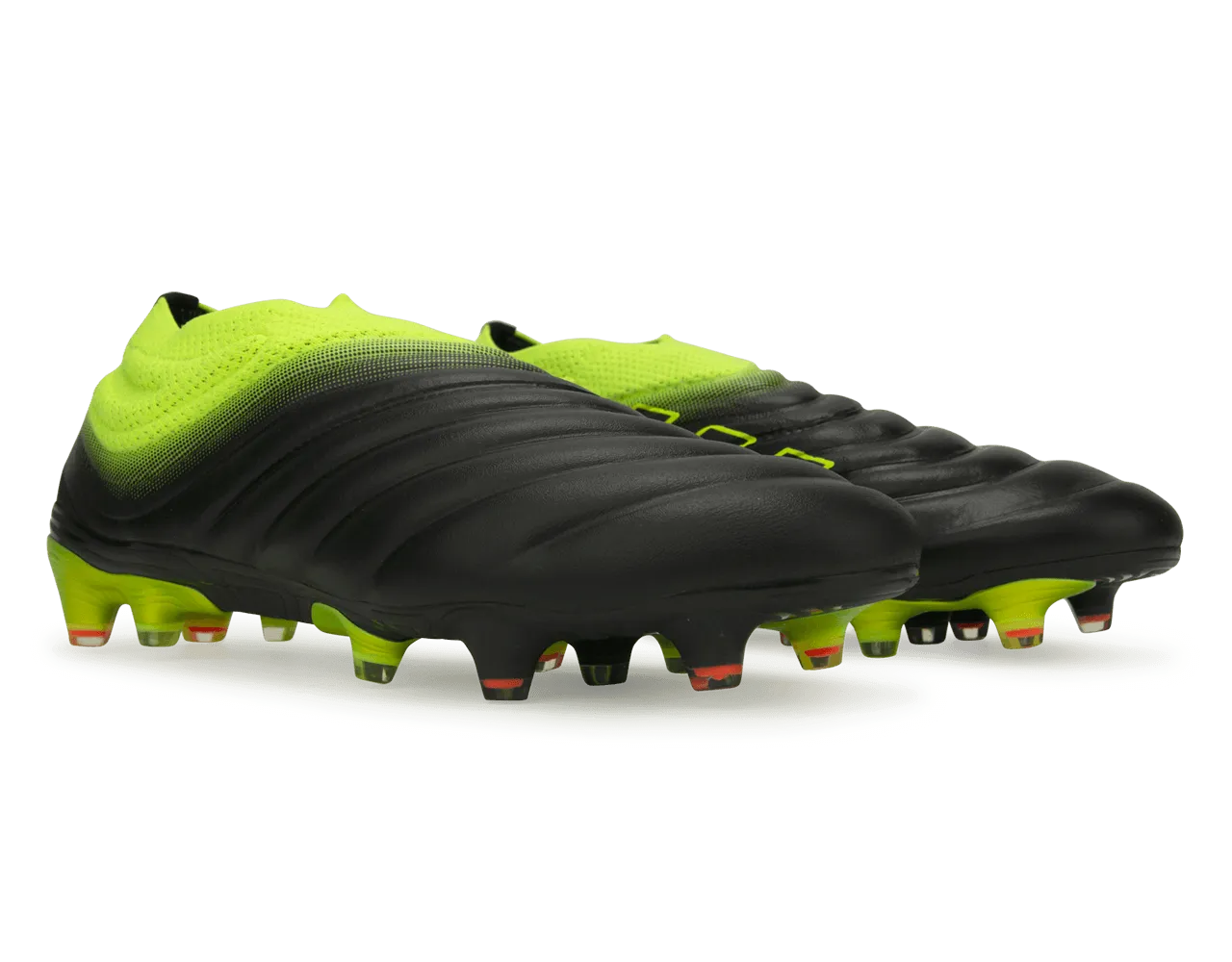 adidas Men's Copa 19  FG Core Black/Solar Yellow