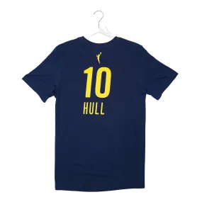 Adult Indiana Fever #10 Lexie Hull Explorer Name and Number T-shirt in Navy by Nike