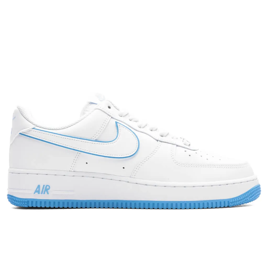 Air Force 1 '07 - White/University Blue/White