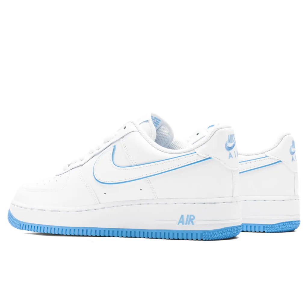 Air Force 1 '07 - White/University Blue/White