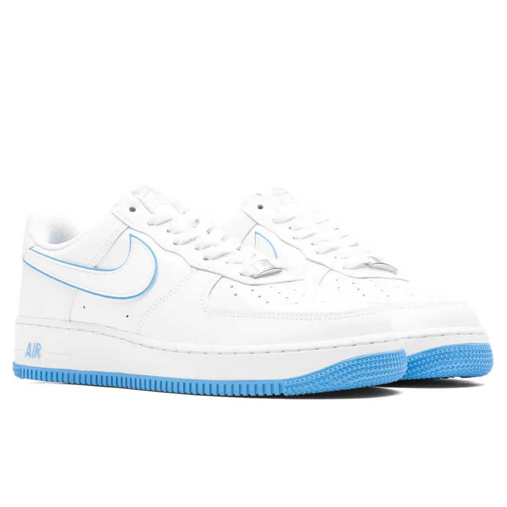 Air Force 1 '07 - White/University Blue/White