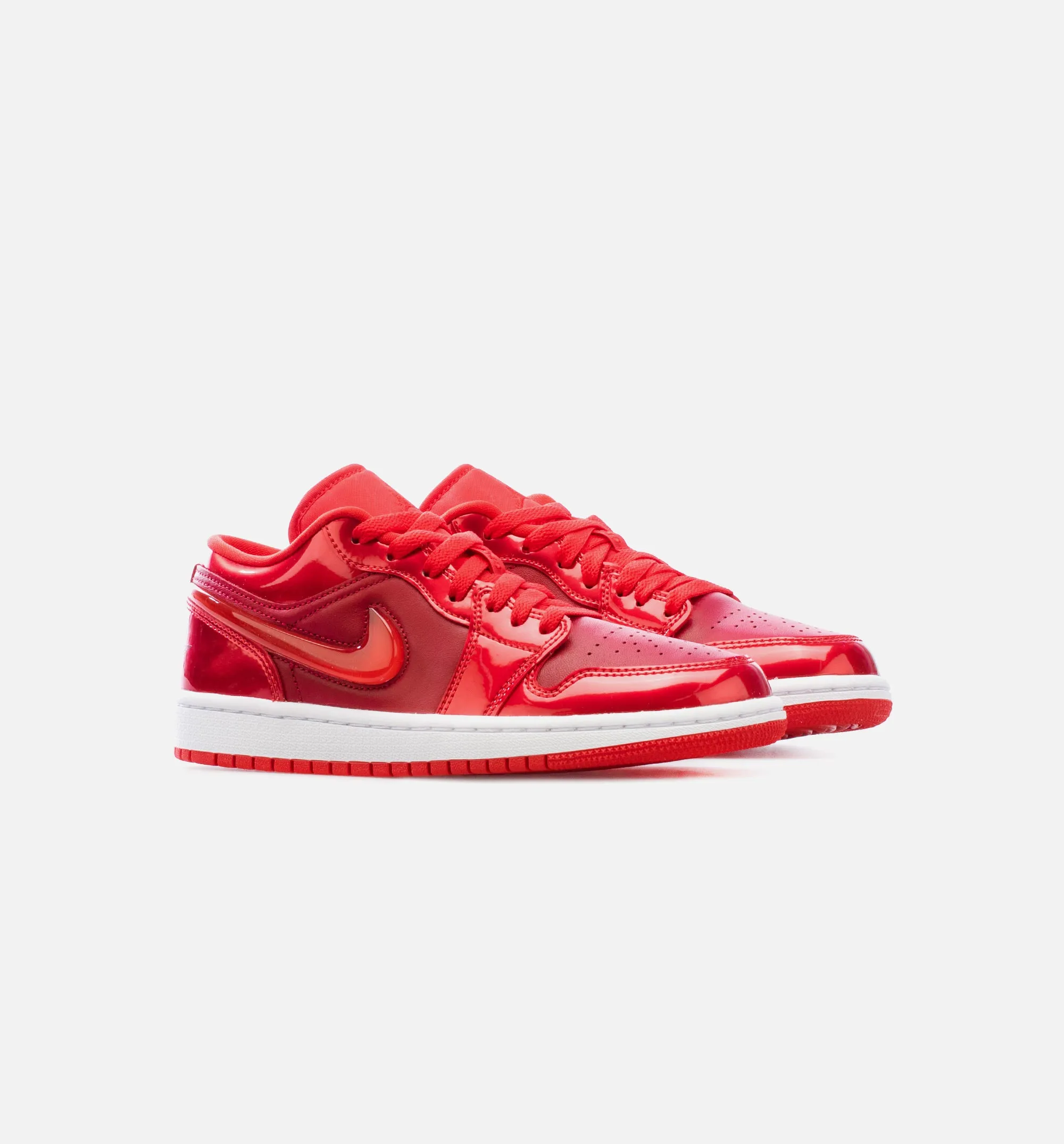 Air Jordan 1 Low SE Pomegranate Womens Lifestyle Shoe - Red