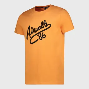 Airwalk Mens Hawk Tee Orange/Black _ 181140 _ Orange