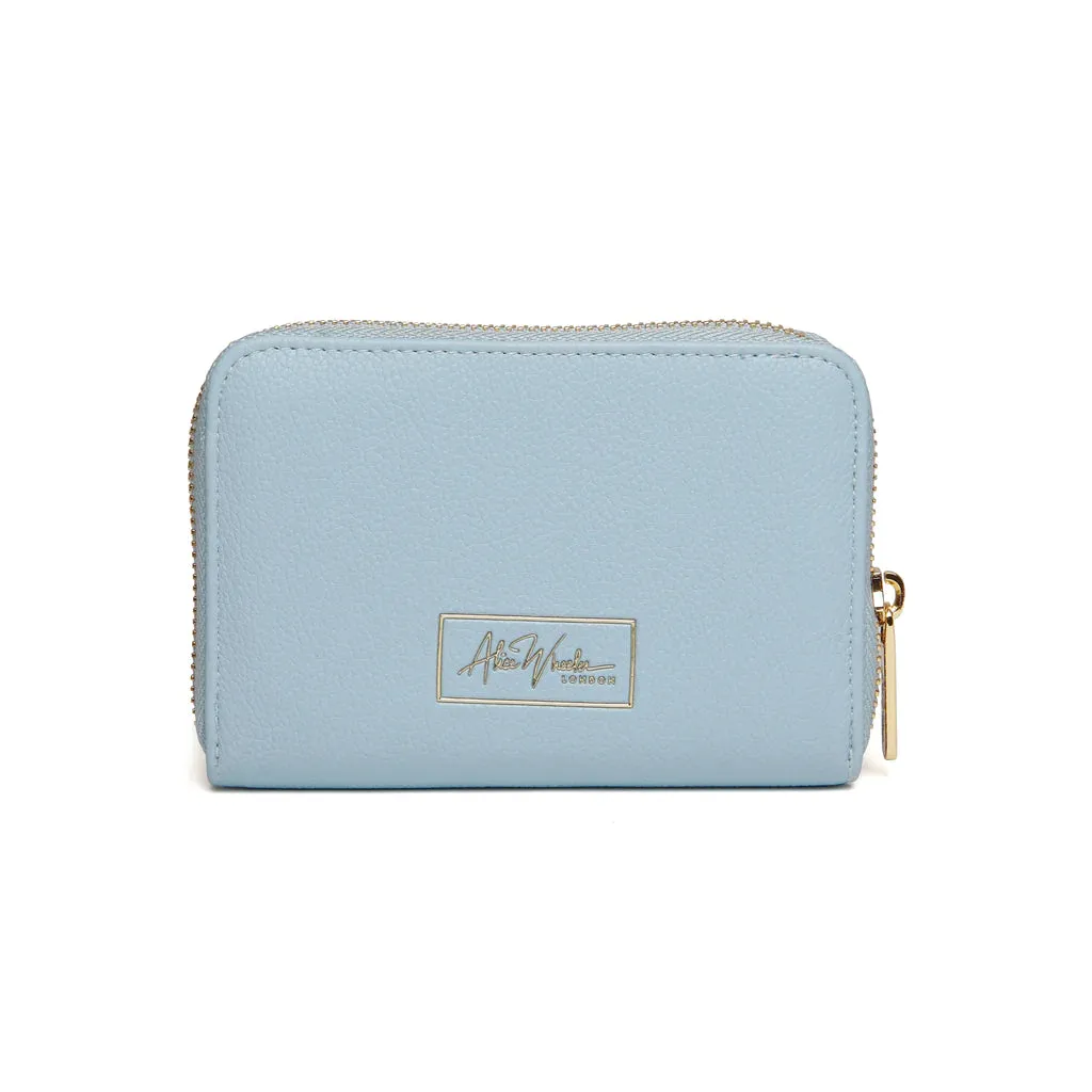 Alice Wheeler Bromley Purse Pastel Blue