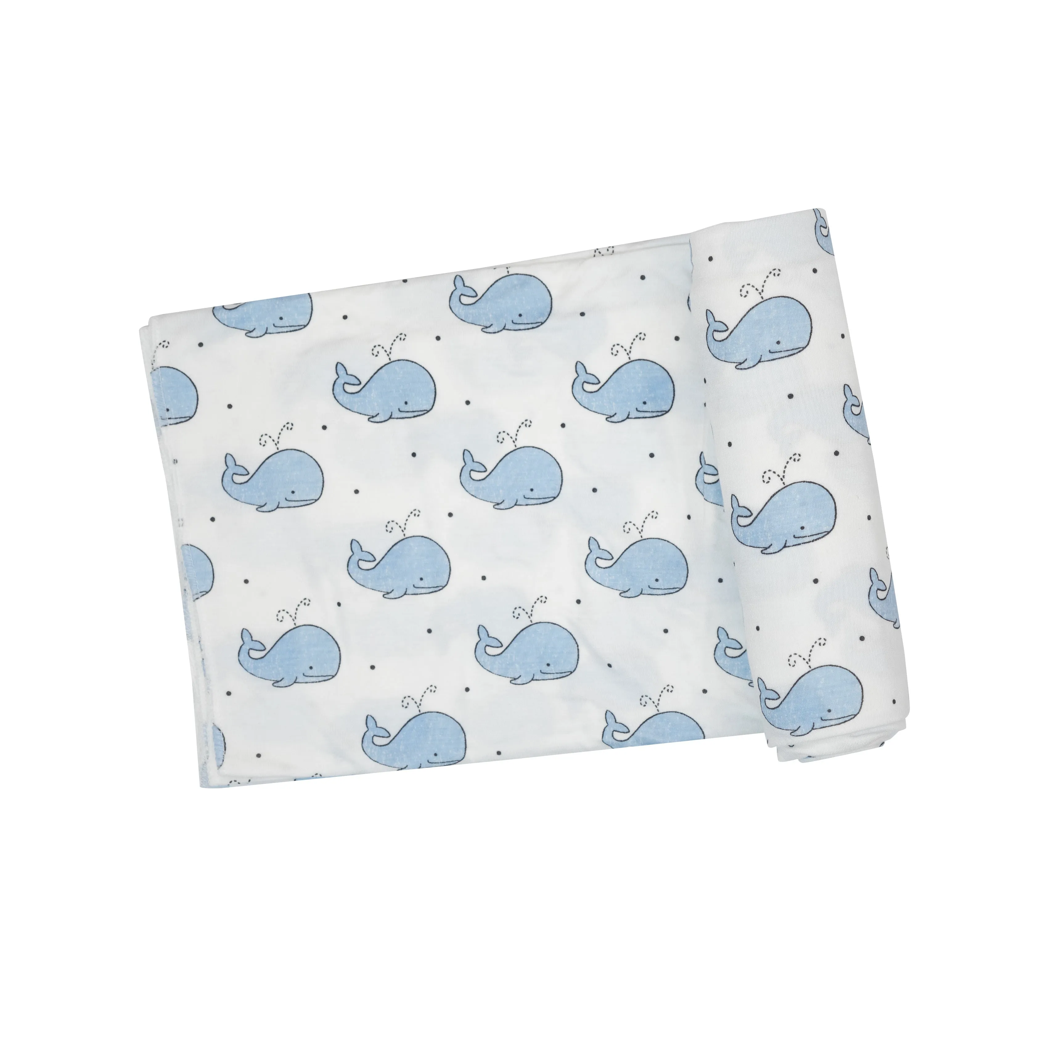 Angel Dear - Swaddle - Bubbly Whale Blue