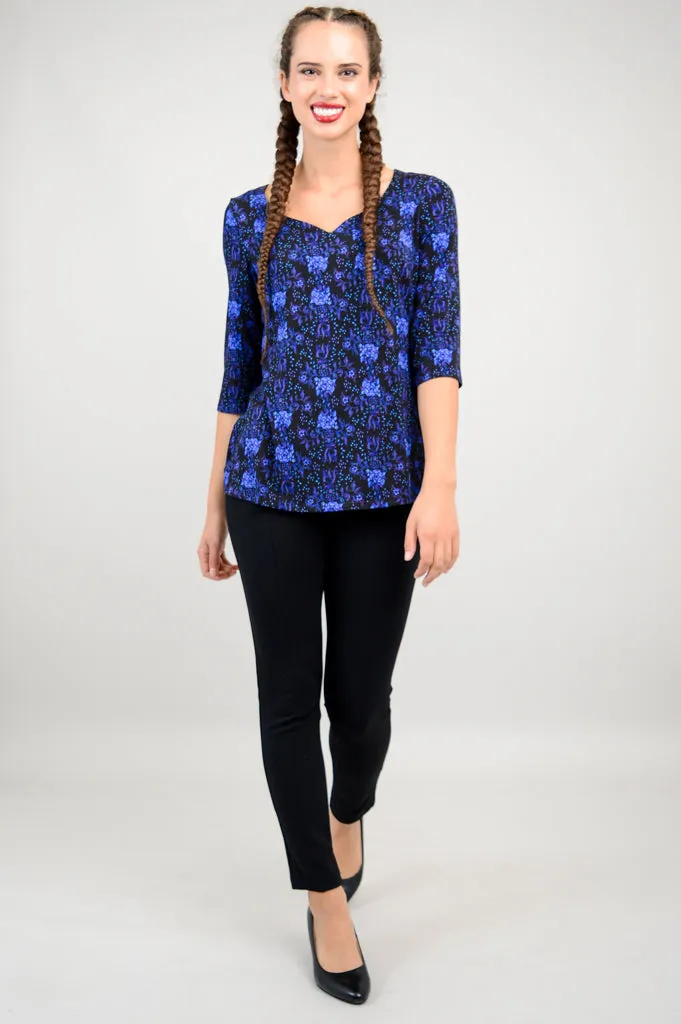 Annette Top, Rosemary, Bamboo - Final Sale