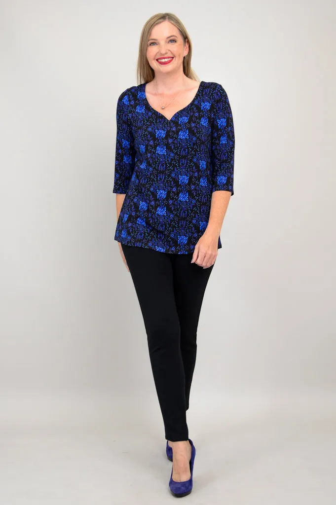 Annette Top, Rosemary, Bamboo - Final Sale