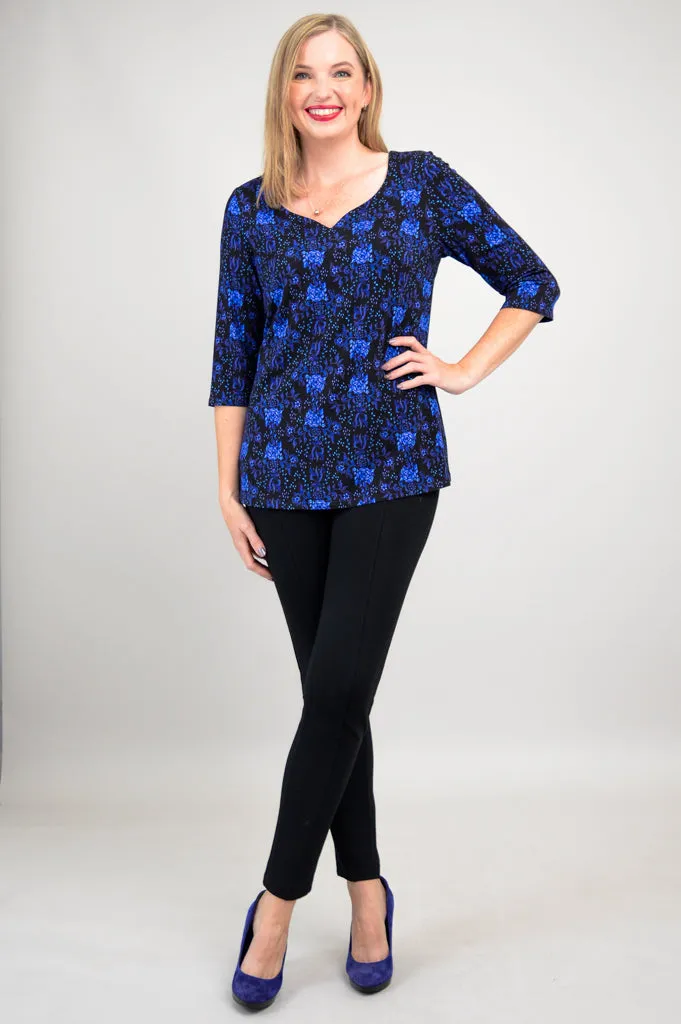 Annette Top, Rosemary, Bamboo - Final Sale