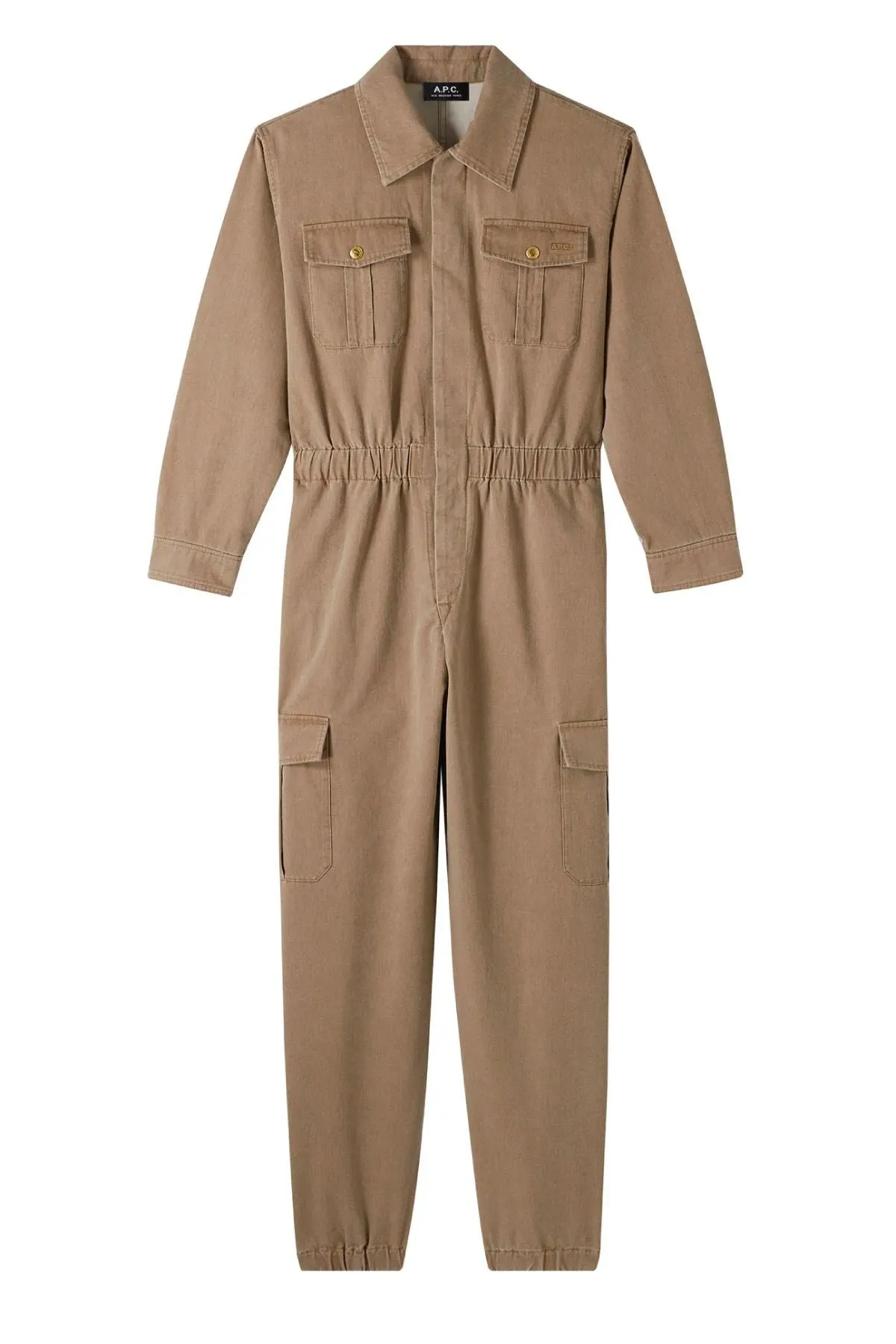 A.P.C. Danica Jumpsuit - Taupe