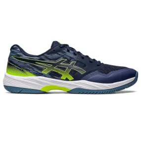 ASICS Men's Gel-Court Hunter 3 Badminton Shoe (Midnight/Hazard Green)