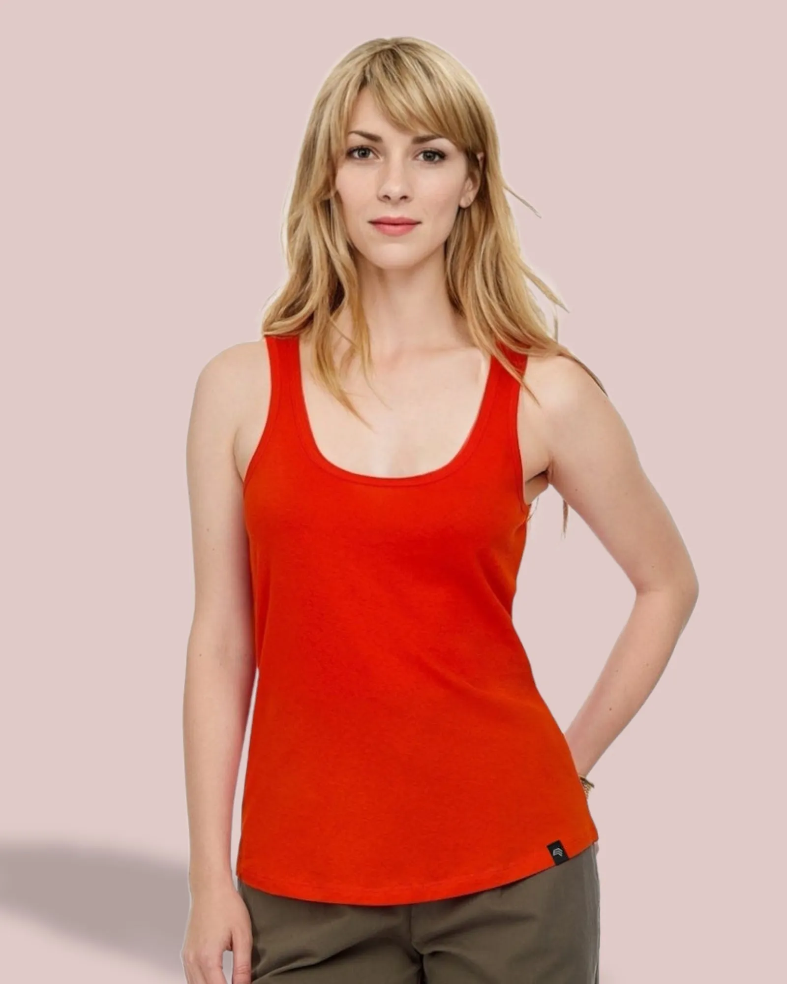 BAC TW073 ― Damen Bio-Baumwolle Tank Top - Schwarz