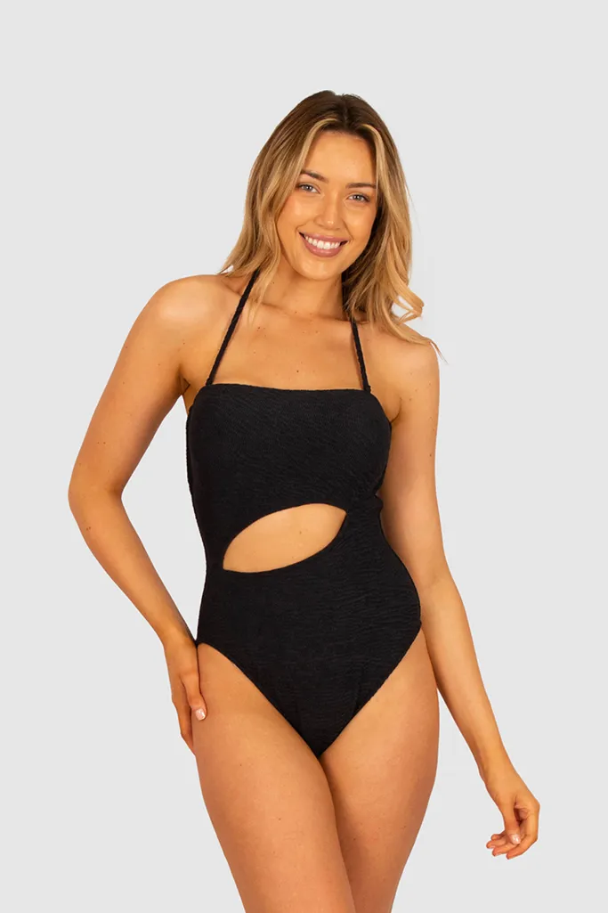 Baku Cut-Out Bandeau One Piece - Ibiza