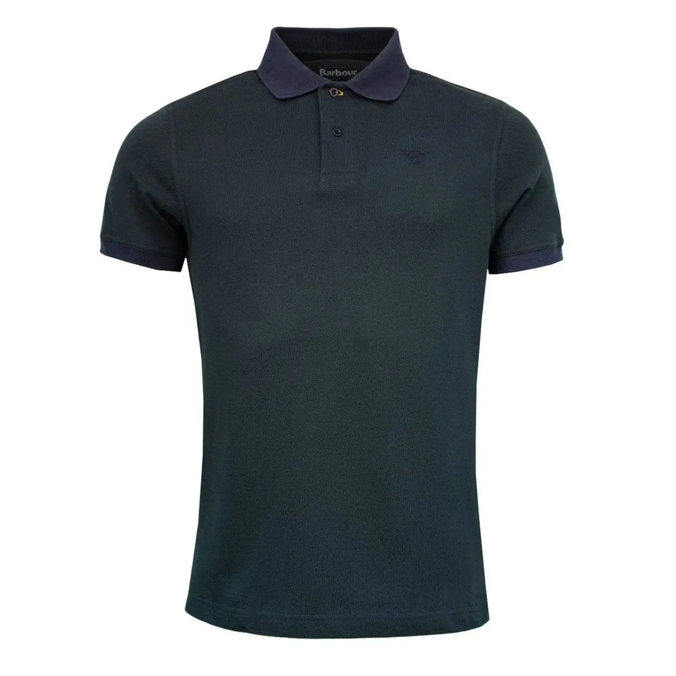 Barbour Sports Polo Mix Dark Seaweed