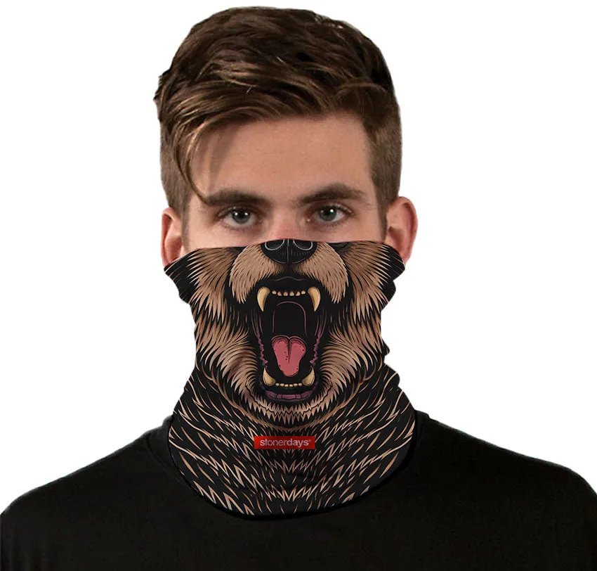 Bear Roar Neck Gaiter