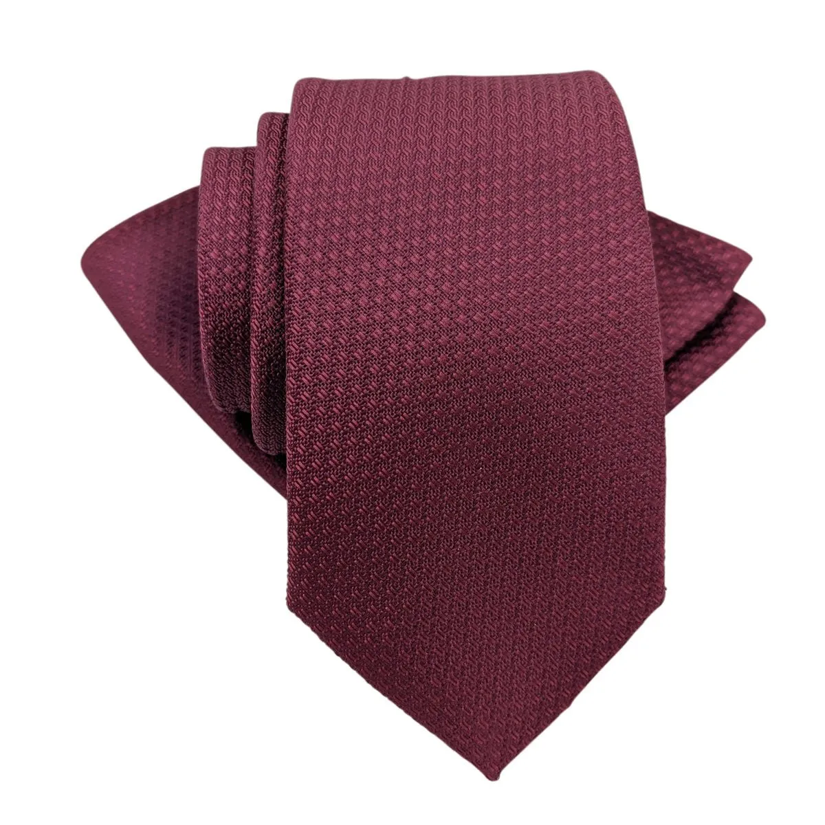 Berry Woven Wedding Tie