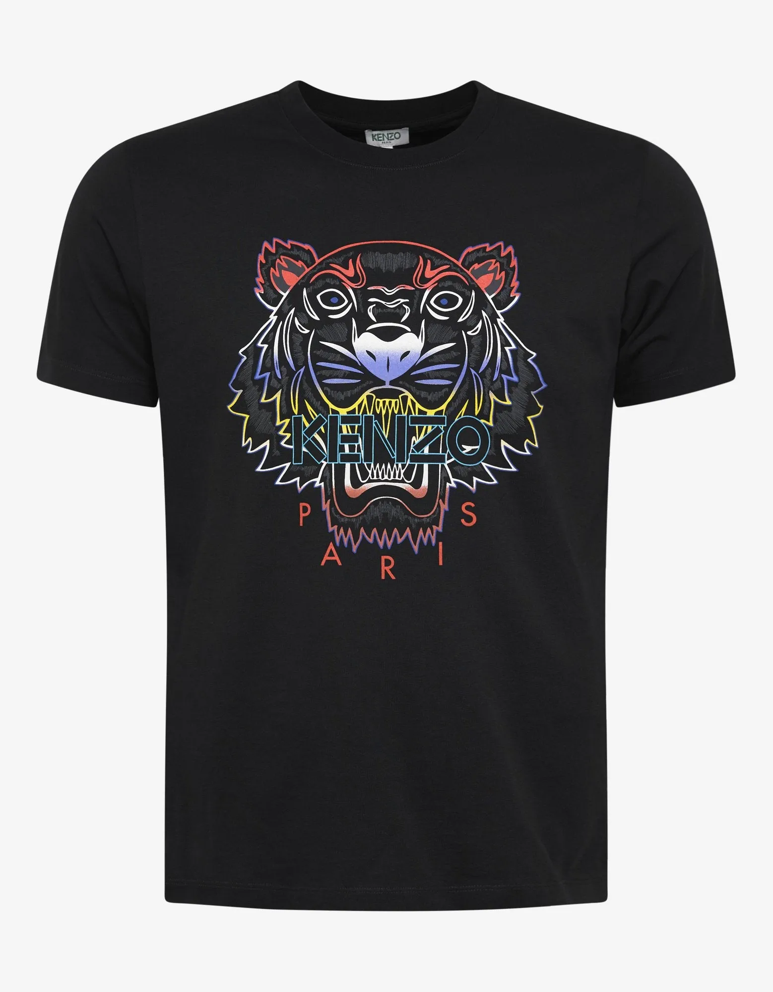 Black Gradient Tiger T-Shirt