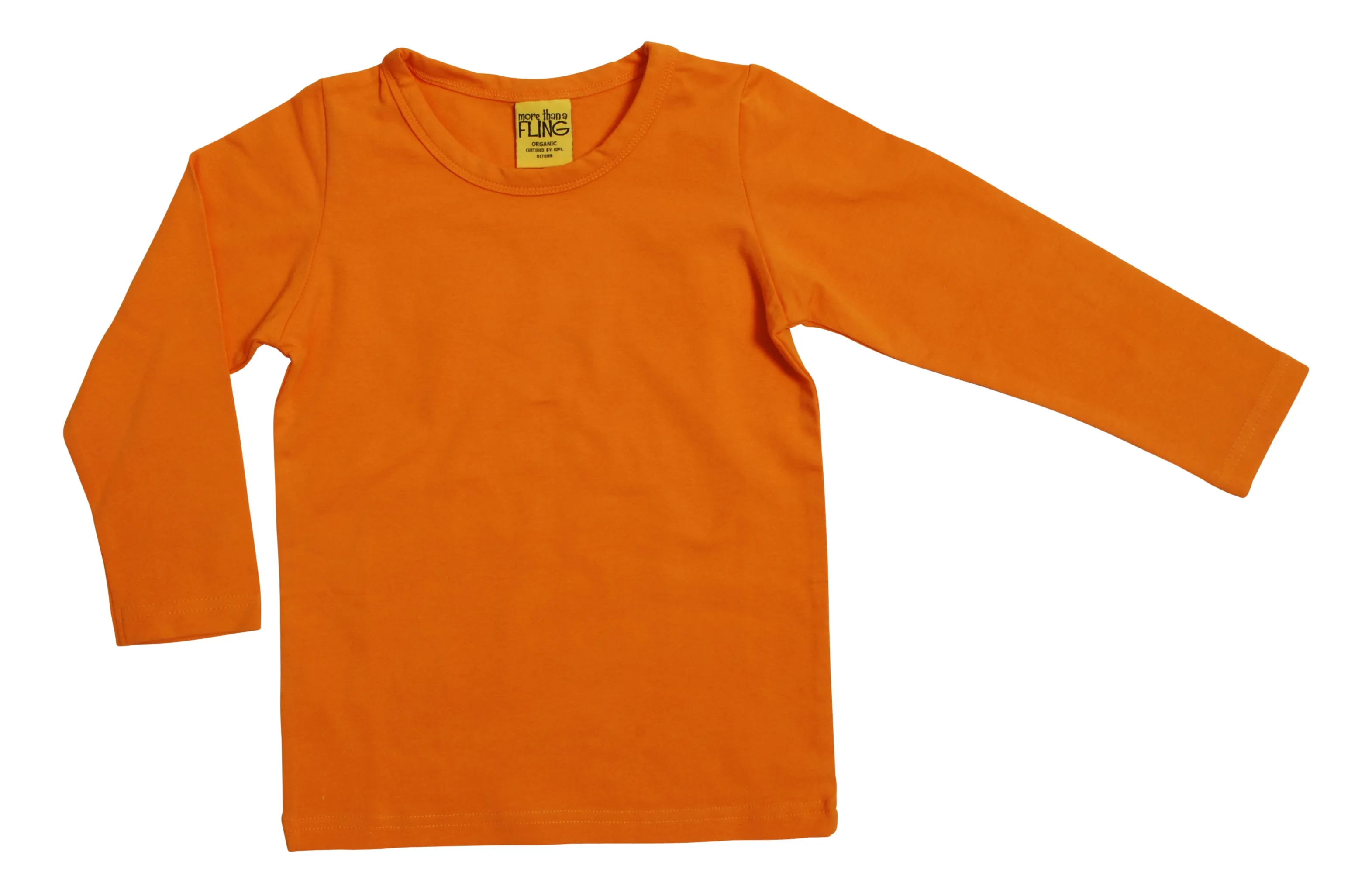 Bright Marigold Long Sleeve Top (2-14 years)