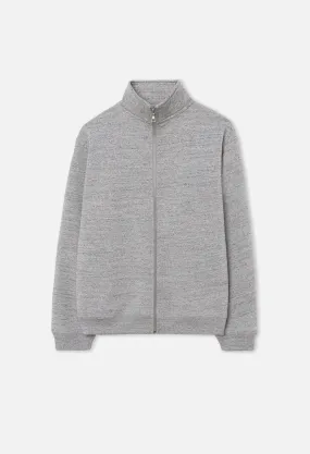 Cashmere Fleece Full-Zip / Heather Grey