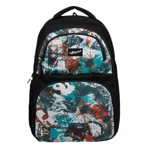 Caspian 23L Turquoise Abstract Backpack