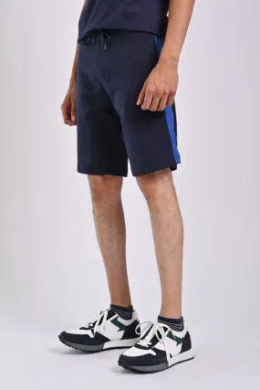 CONTRAST PANEL KNIT SHORT