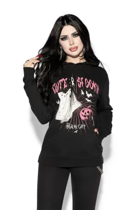 Cute & Spooky - Hooded Pullover Sweater