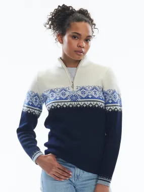 Dale of Norway - Moritz Women's Sweater - Navy/Ultramarine