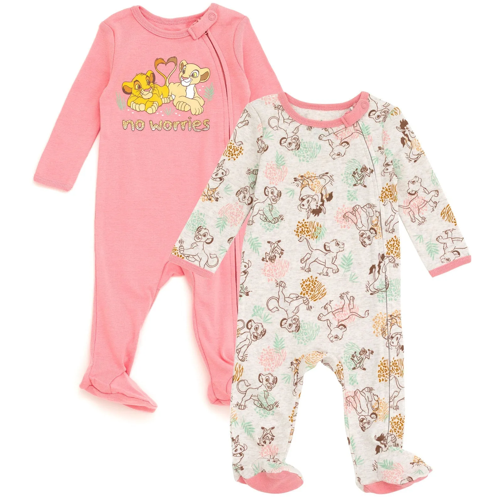 Disney Lion King 2 Pack Coveralls