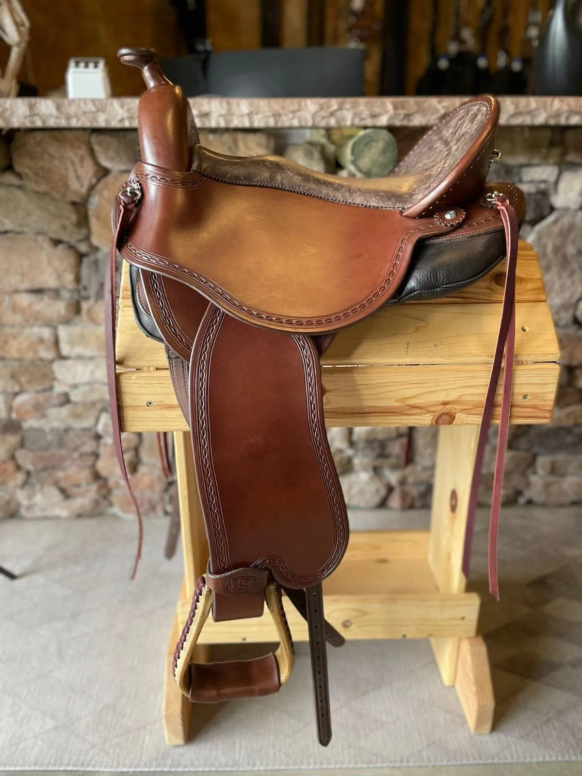 DP Saddlery Quantum Short & Light Western 5843