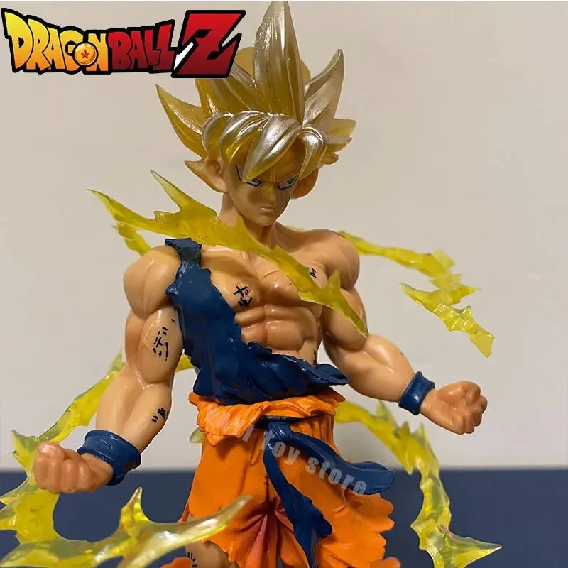 Dragon Ball Super Saiyan Son Goku Anime Figure - 16cm Goku DBZ Action Figure, Collectible Model Gifts and Figurines for Kids