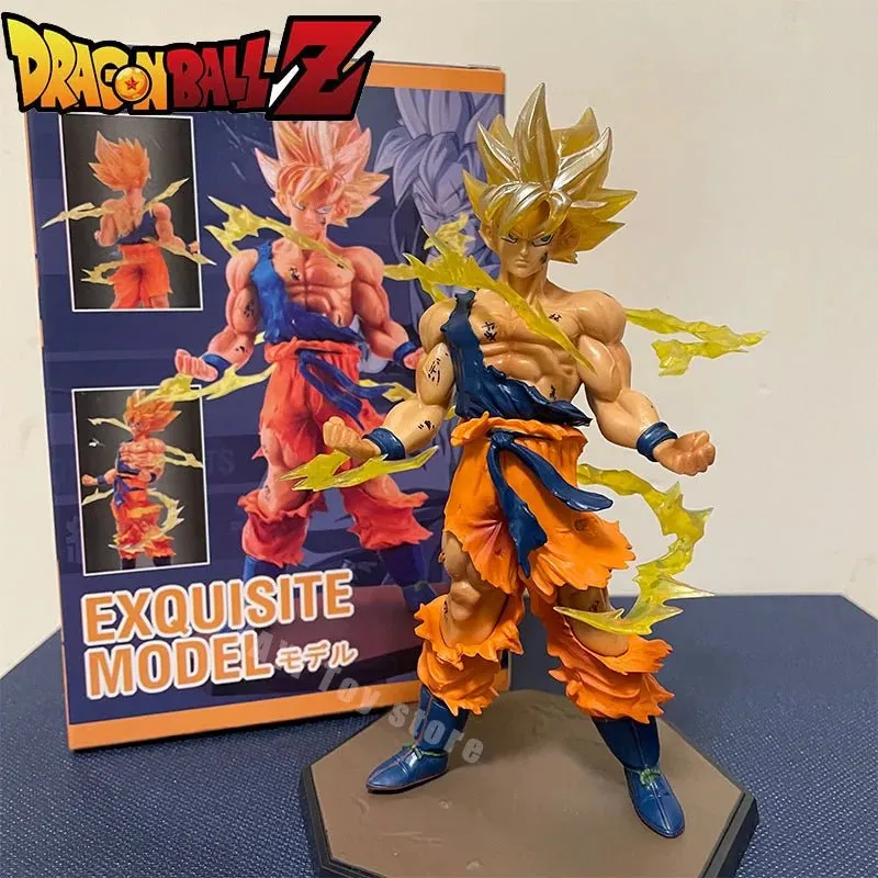 Dragon Ball Super Saiyan Son Goku Anime Figure - 16cm Goku DBZ Action Figure, Collectible Model Gifts and Figurines for Kids