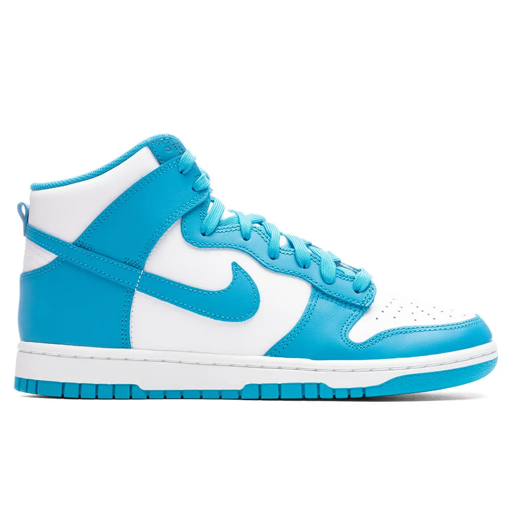 Dunk High Retro - Laser Blue/White