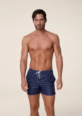 EFFEK SHORT BLU LUCIDO CORTO