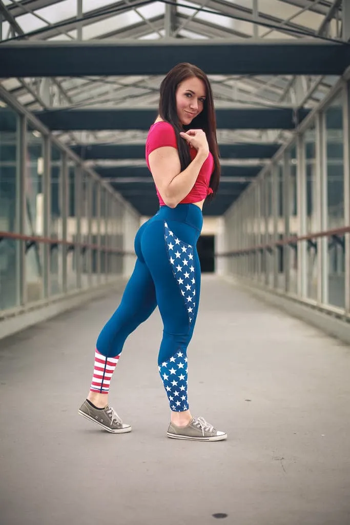 Empowered V4 Leggings | Stars & Stripes