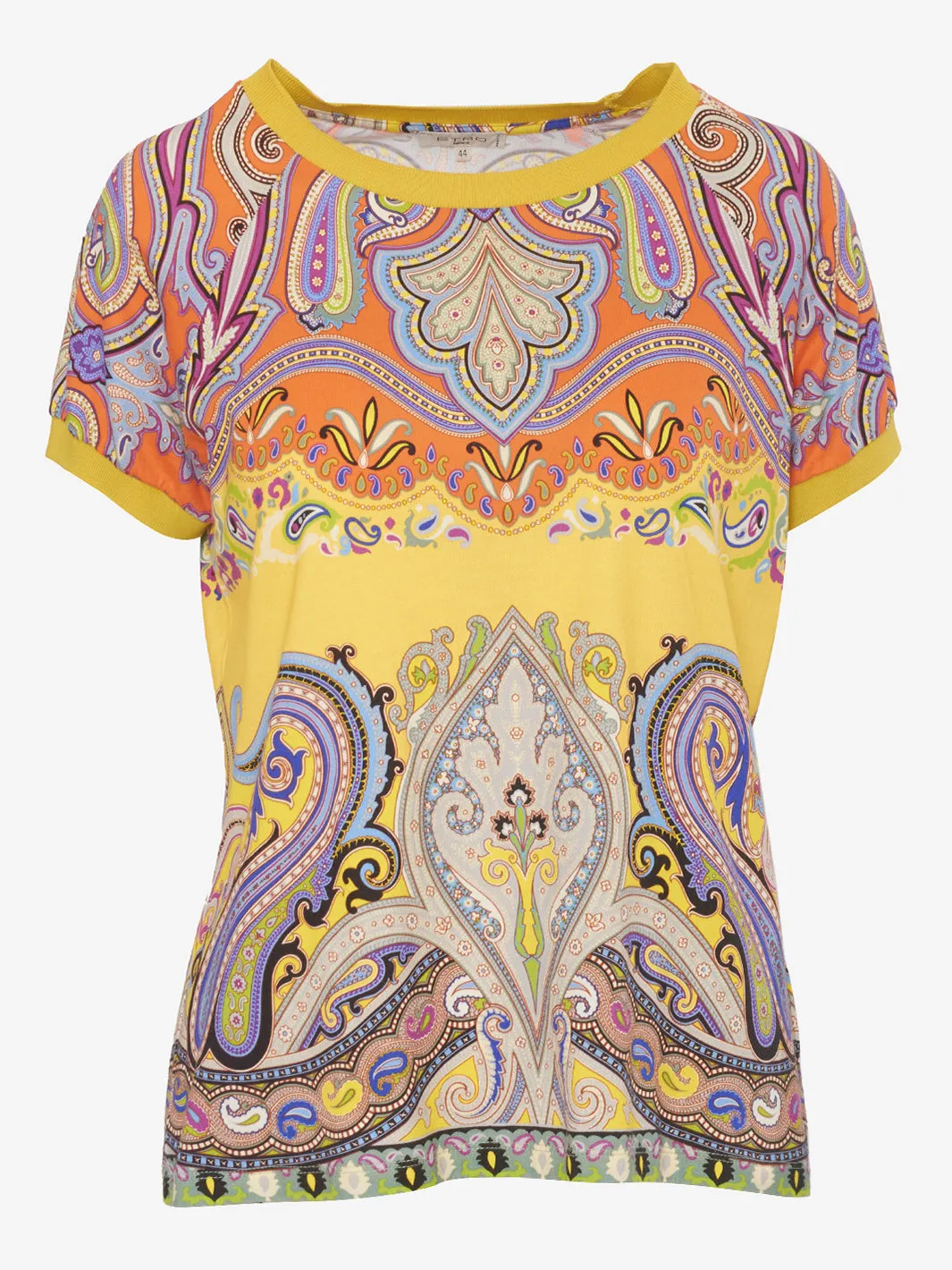 Etro T-shirt in multicolor cotton