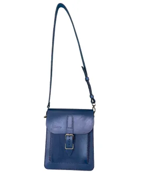 Exquisite Bespoke Crossbody Bag in Dark Blue