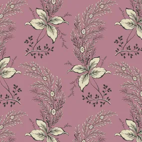 Fabric ORCHID Color JAM from English Garden Collection by Edyta Sitar for Andover, A-793-P