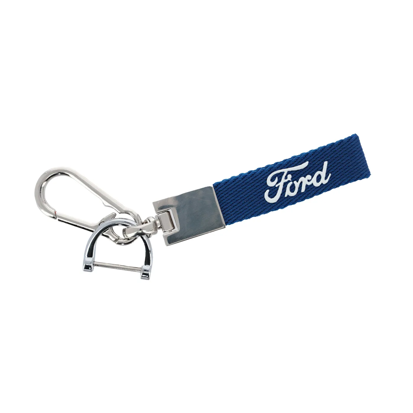 Ford Script Webbing Keychain