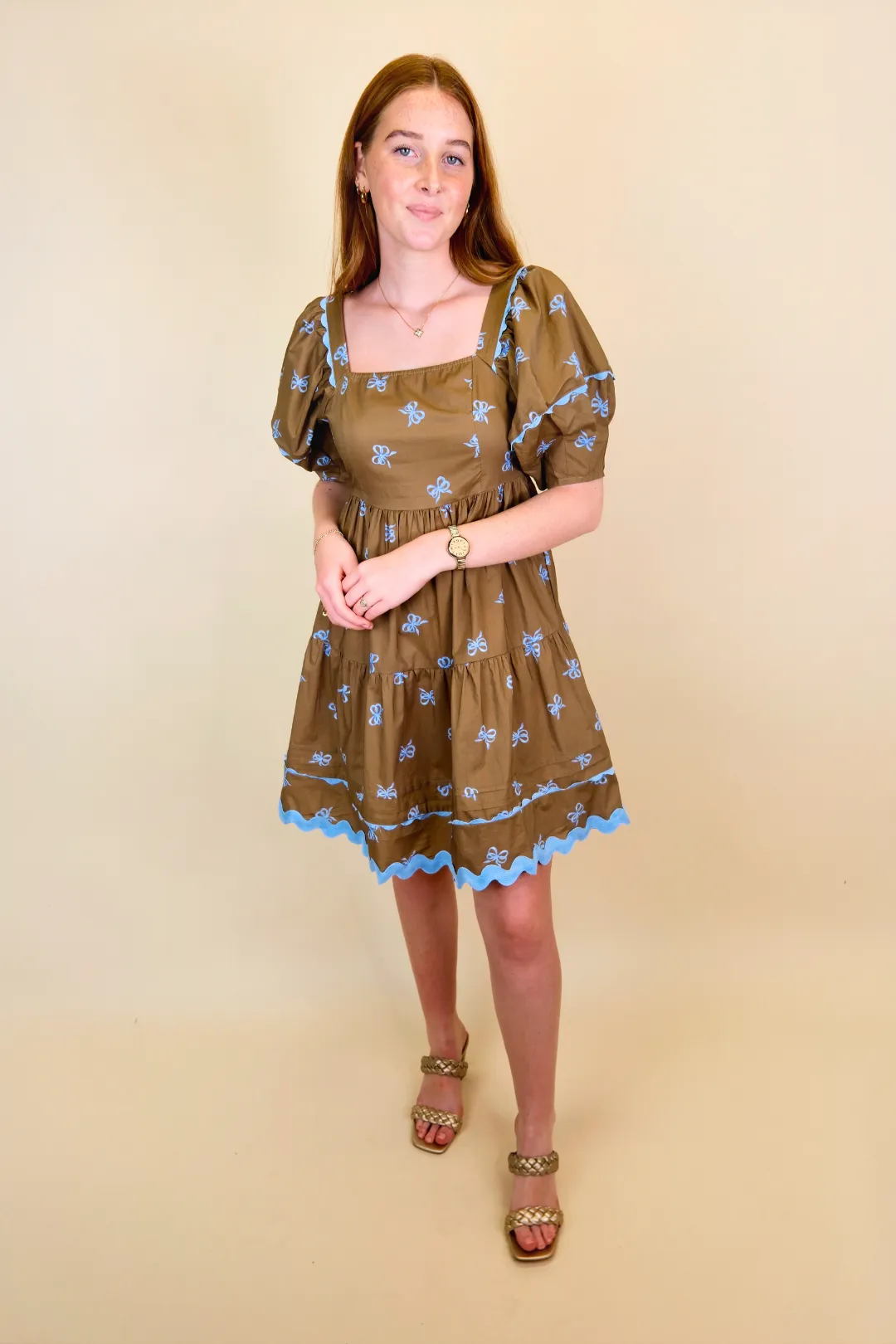 Gingersnap Latte Dress