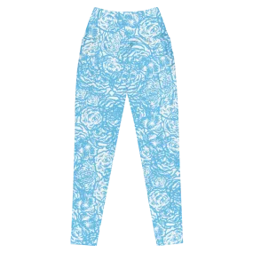 God's Louloudia Blue Leggings with pockets