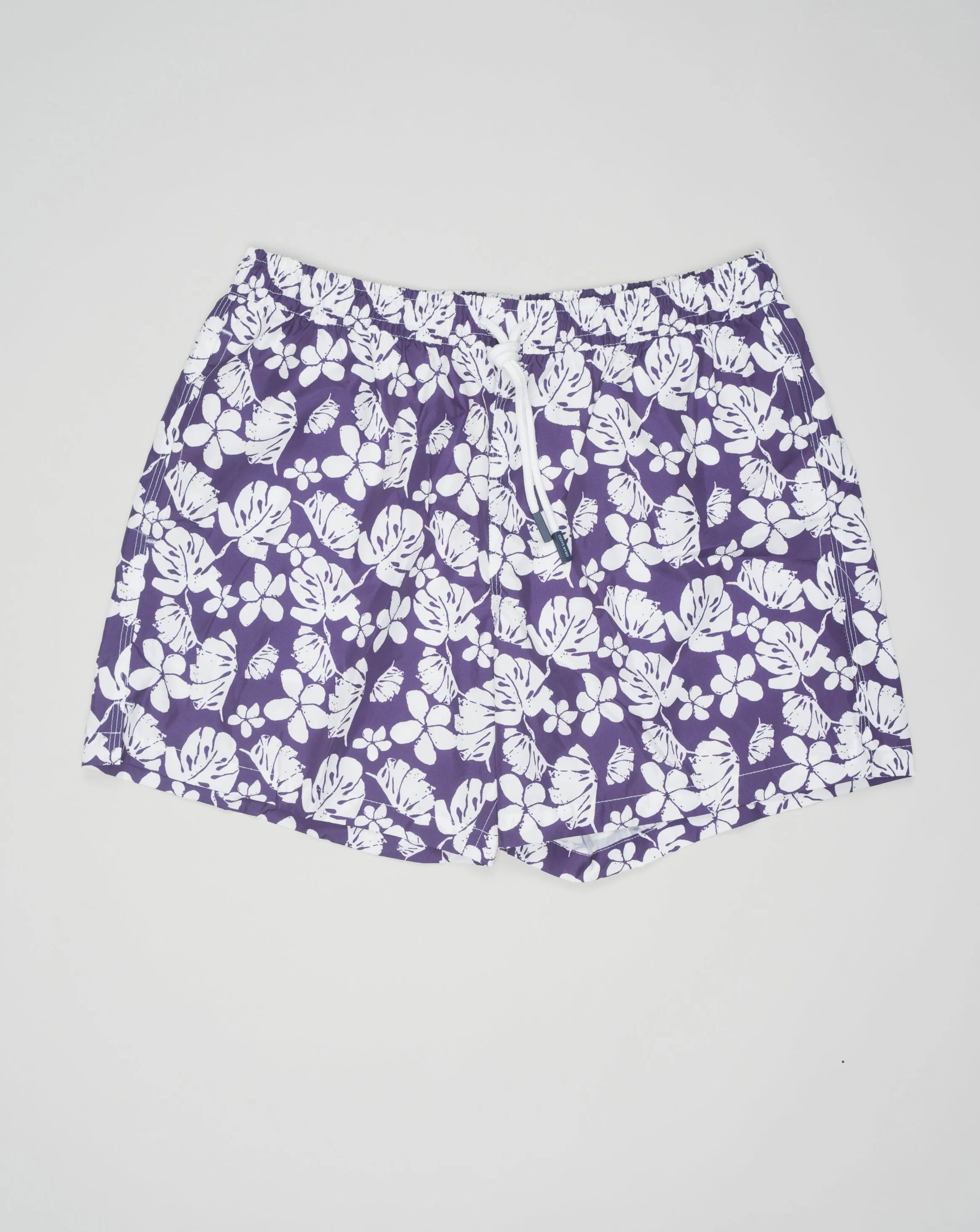 Gran Sasso Leafs Swim Trunks / Blue