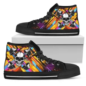 Gym Skull High Tops