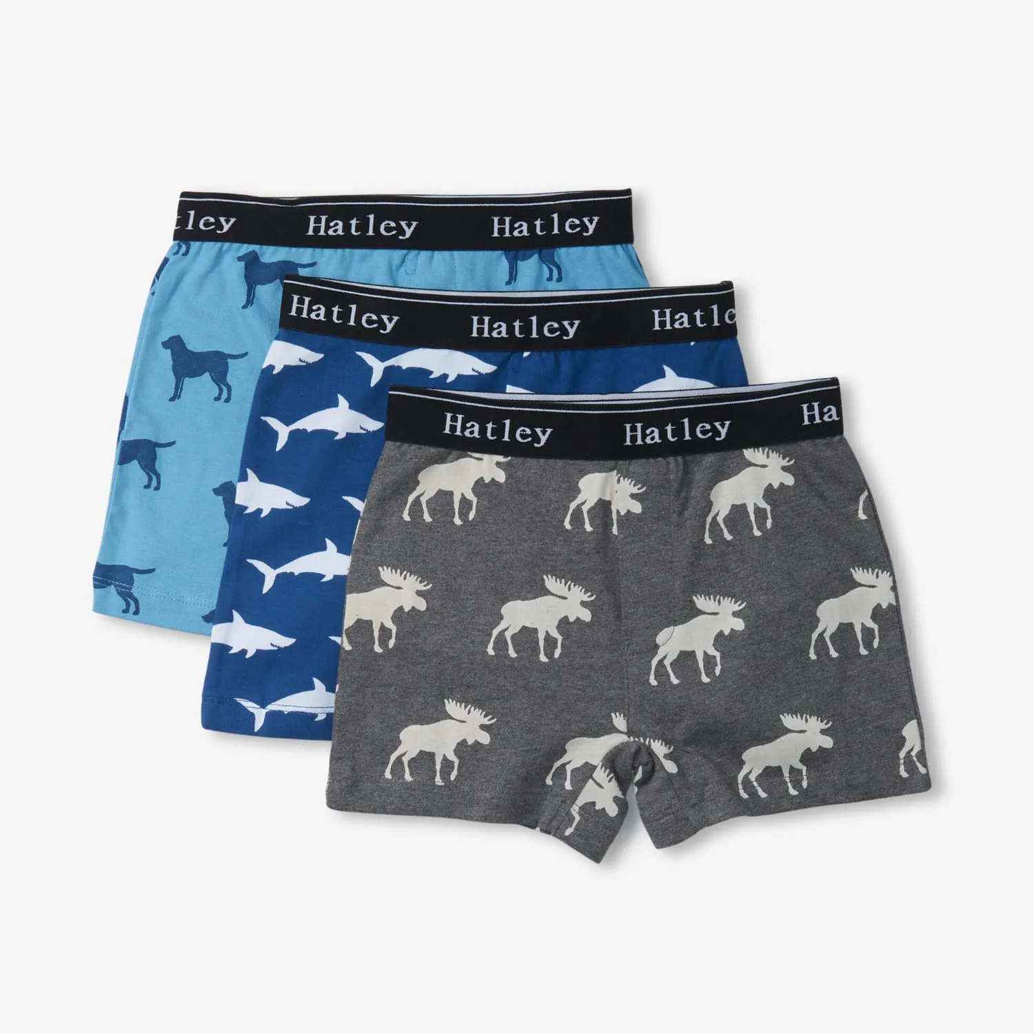 Hatley Boxer Briefs 3pk - Silhouette Animals