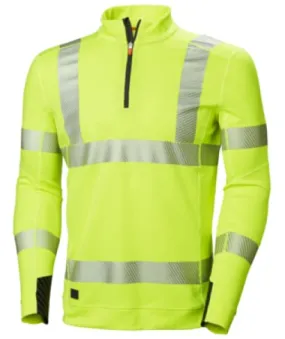 Helly Hansen Lifa Active Hi Vis Half Zip Top Wicking -75110