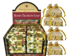 Holiday Florentine Wrapped Soap Display Box - 18 Pieces