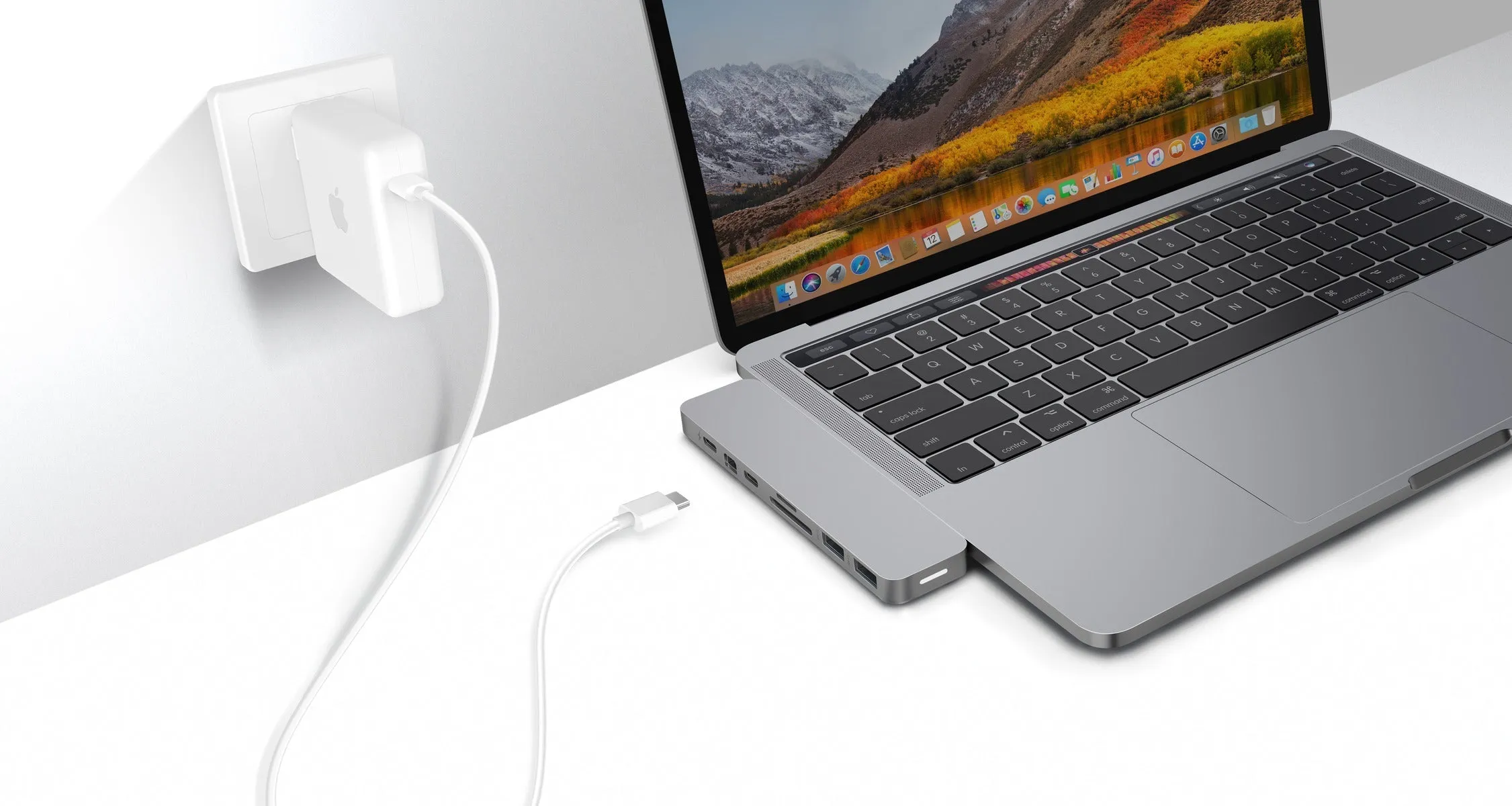 HyperDrive PRO 8-in-2 USB-C Hub - Silver